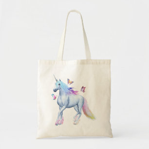Regenbogen-Einhorn Tragetasche