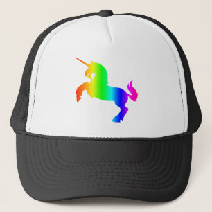 Regenbogen-Einhorn Truckerkappe