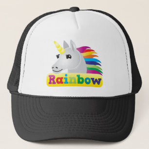 Regenbogen-Einhorn Truckerkappe