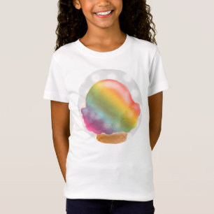 Regenbogen-Eistüte-Sorbett - T-Shirt