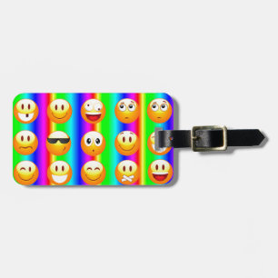 Regenbogen-Emoji Gepäckanhänger