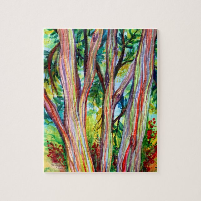 Regenbogen Eukalyptus Forest 2 (Vertikal)