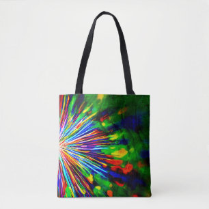 Regenbogen-Explosion Tasche