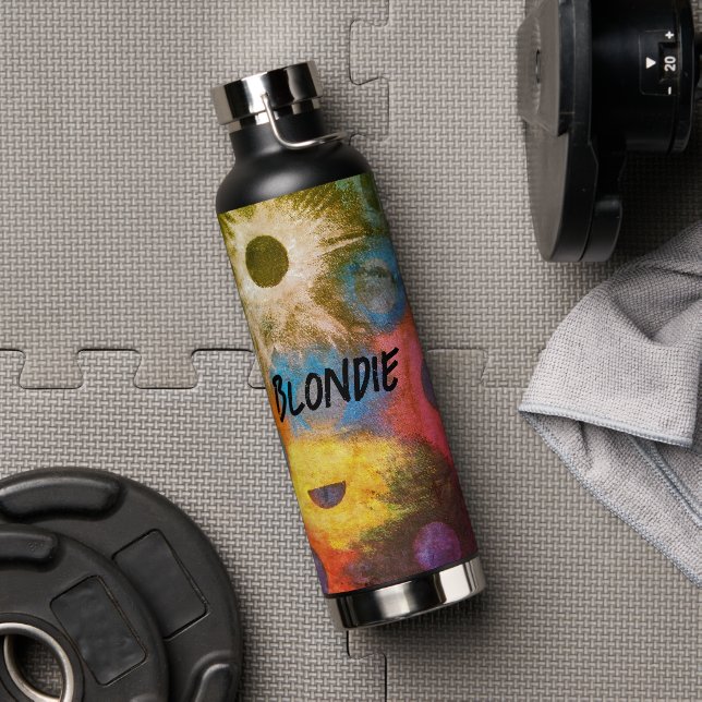 Regenbogen-Explosion Wasserflasche Trinkflasche (Fitnessstudio)