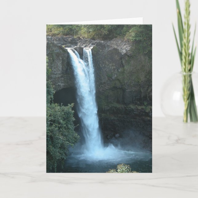 Regenbogen-Fälle 2 Karte (Vorderseite)