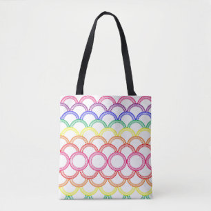 Regenbogen-Fans Tasche