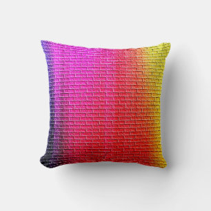 Regenbogen Farben abstrakter Hintergrund. Gradient Kissen
