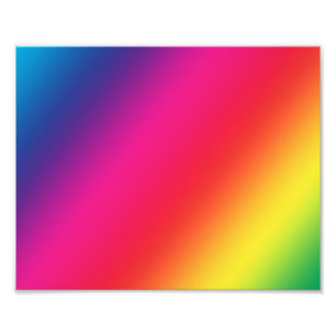 Regenbogen-FarbFoto-Druck Fotodruck