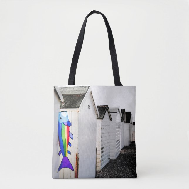 Regenbogen farbiger Drachen Tasche (Vorderseite)