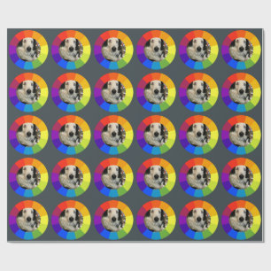 Regenbogen-Farbkreis Geschenkpapier