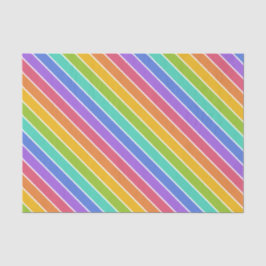 Regenbogen färbt Seidenpapier