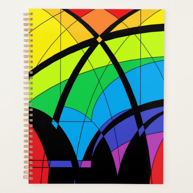 Regenbogen-Feierlichkeiten 2 Planer (Vorderseite)
