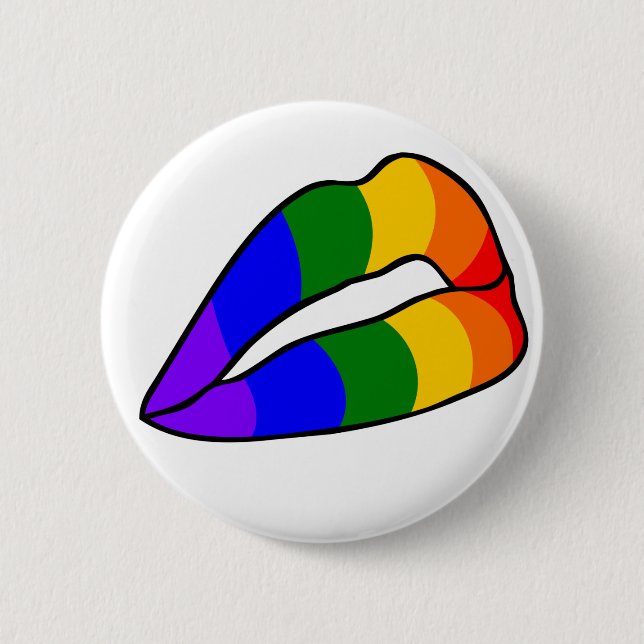 REGENBOGEN-FLAGGE BUTTON (Vorderseite)