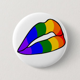 REGENBOGEN-FLAGGE BUTTON
