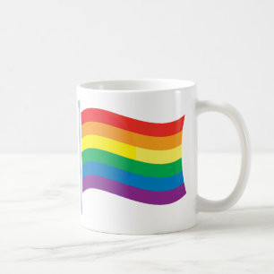 Regenbogen-Flagge Kaffeetasse
