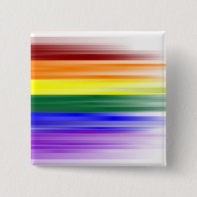Regenbogen-Flaggen-Knöpfe Button (Vorderseite)