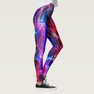Regenbogen-Flammen-Leggings Leggings
