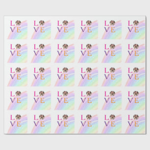 REGENBOGEN-FOTO-BRIEF LIEBE PRIDE LGBTQ GESCHENKE GESCHENKPAPIER