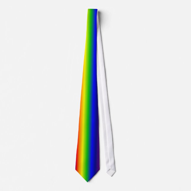 Regenbogen-Frau-Krawatte Krawatte (Vorderseite)