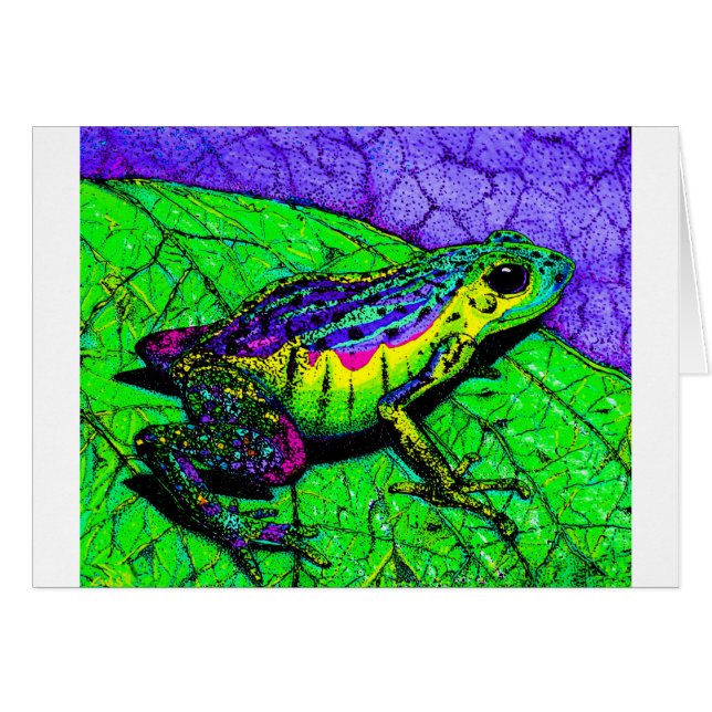 Regenbogen-Frösche (Vorderseite (Horizontal))