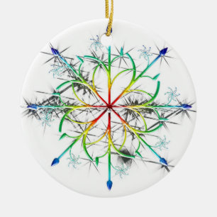 Regenbogen Frost 2 Ornament