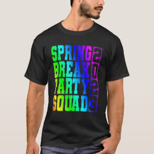 Regenbogen-Frühlingsferien-Partytruppe 2023 T-Shirt