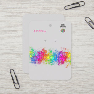 Regenbogen für die Wiedergabe von Logos Visitenkarte