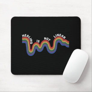 Regenbogen für psychische Gesundheitsaufklärung LG Mousepad