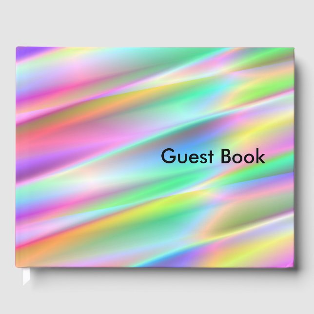 Regenbogen Gästebuch (Vorderseite)
