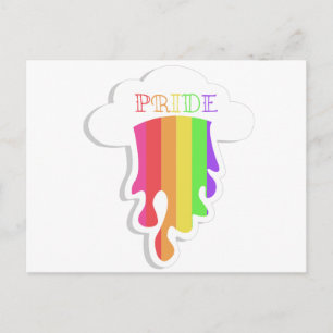 Regenbogen-Gay Pride Postkarte