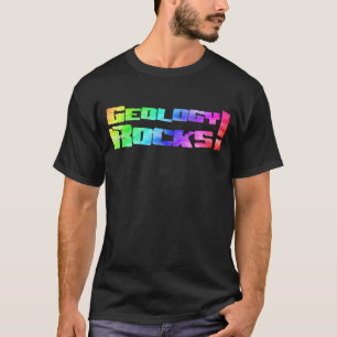 Regenbogen-Geologie-Felsen! T - Shirt