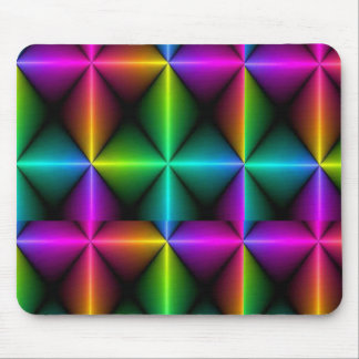 Regenbogen-Geometrische-Optische-Täuschung-Mauspad Mousepad