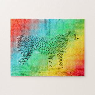 Regenbogen-Gepard