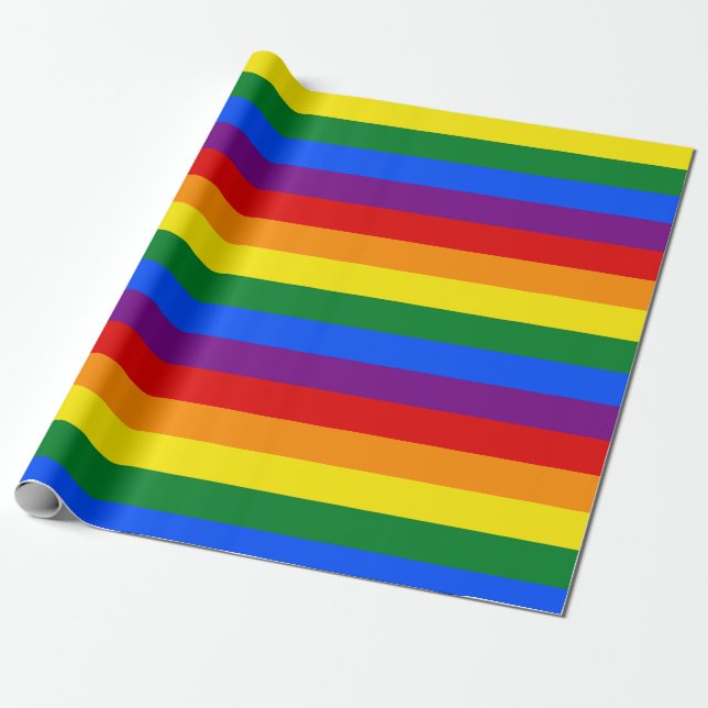 Regenbogen-Geschenk-Packpapier Geschenkpapier (Ungerollt)