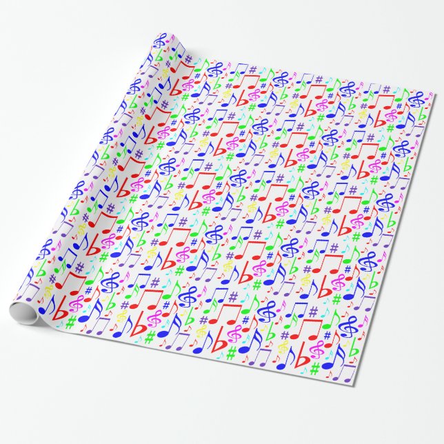Regenbogen Geschenkpapier (Ungerollt)