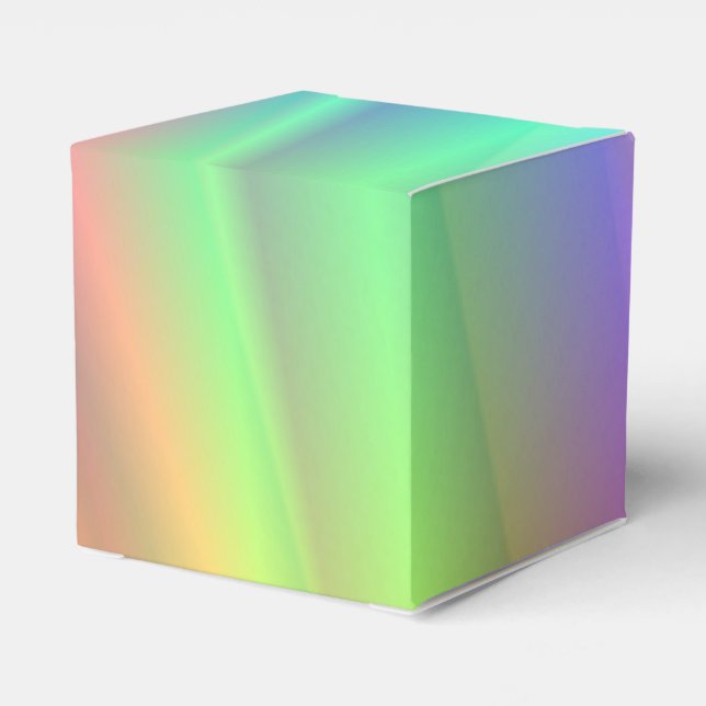 Regenbogen Geschenkschachtel (Rückseite)