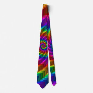 Regenbogen-gewundene Spitzen-Krawatte Krawatte