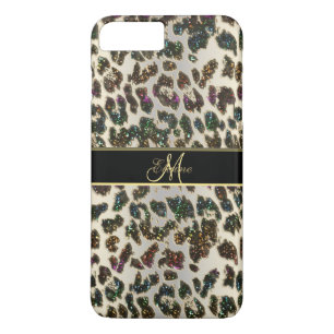 Regenbogen-Glitzer-Leopard iPhone 7 Plusfall title_seo2