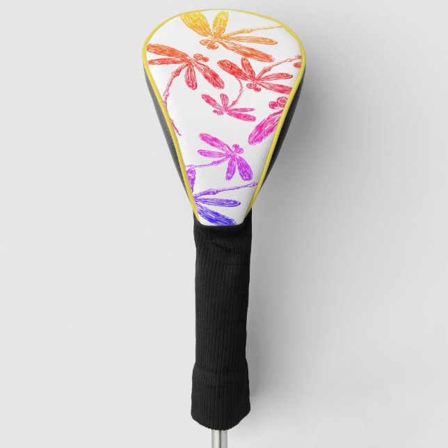 Regenbogen Golf Headcover (Vorderseite)