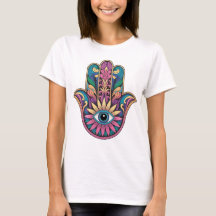 Regenbogen-Hamsa-Hand