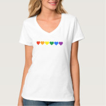 Regenbogen-Herz-Stolz - offizielle Stolz-Farben