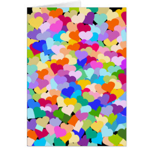 Regenbogen-HerzConfetti