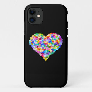 Regenbogen-HerzenConfetti Case-Mate iPhone Hülle