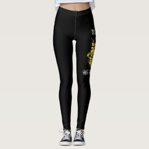 Regenbogen im September tragen wir Goldkrebs im Ki Leggings