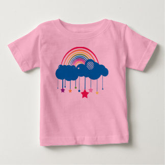 Regenbogen in den Wolken Baby T-shirt