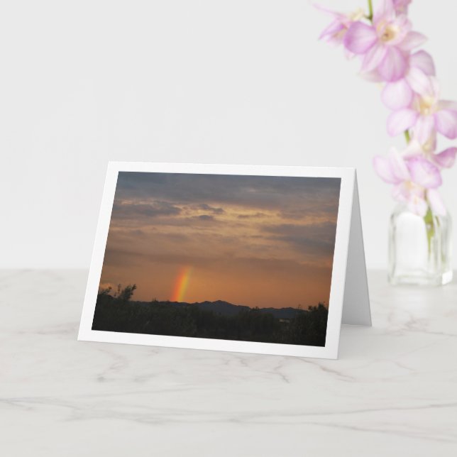 Regenbogen in der spanischen Sky Karte (Orchidee)