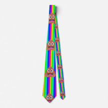 Regenbogen kackte Emoji