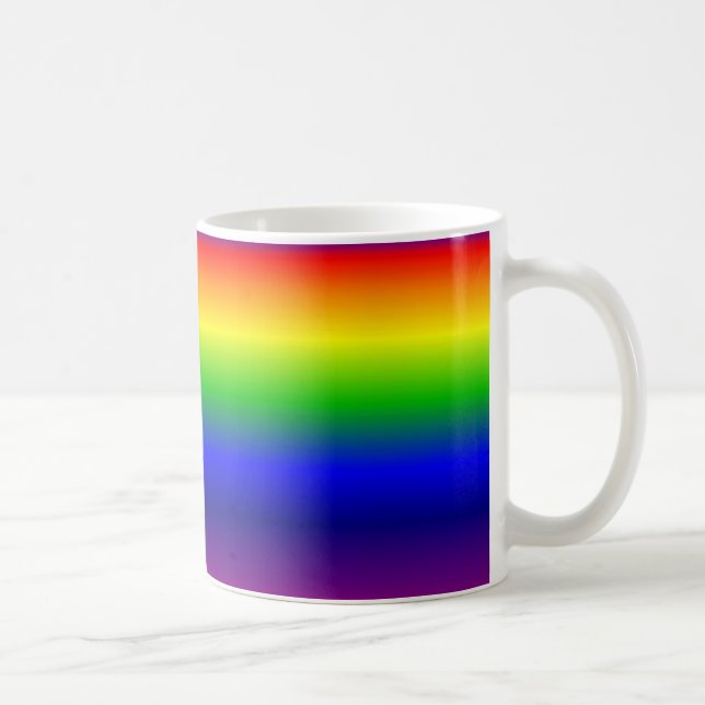 Regenbogen Kaffeetasse (Rechts)