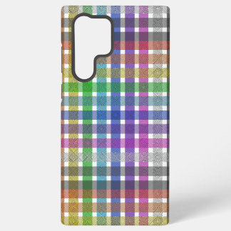 Regenbogen-Kariert - Samsung-Handyhülle Samsung Galaxy Hülle