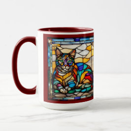 Regenbogen-Katzen-Dekorative Tasse